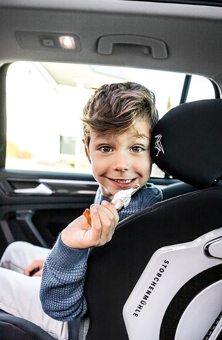 Storchenmühle, Niki Next, fotelik samochodowy, Onyx, 100-150 cm