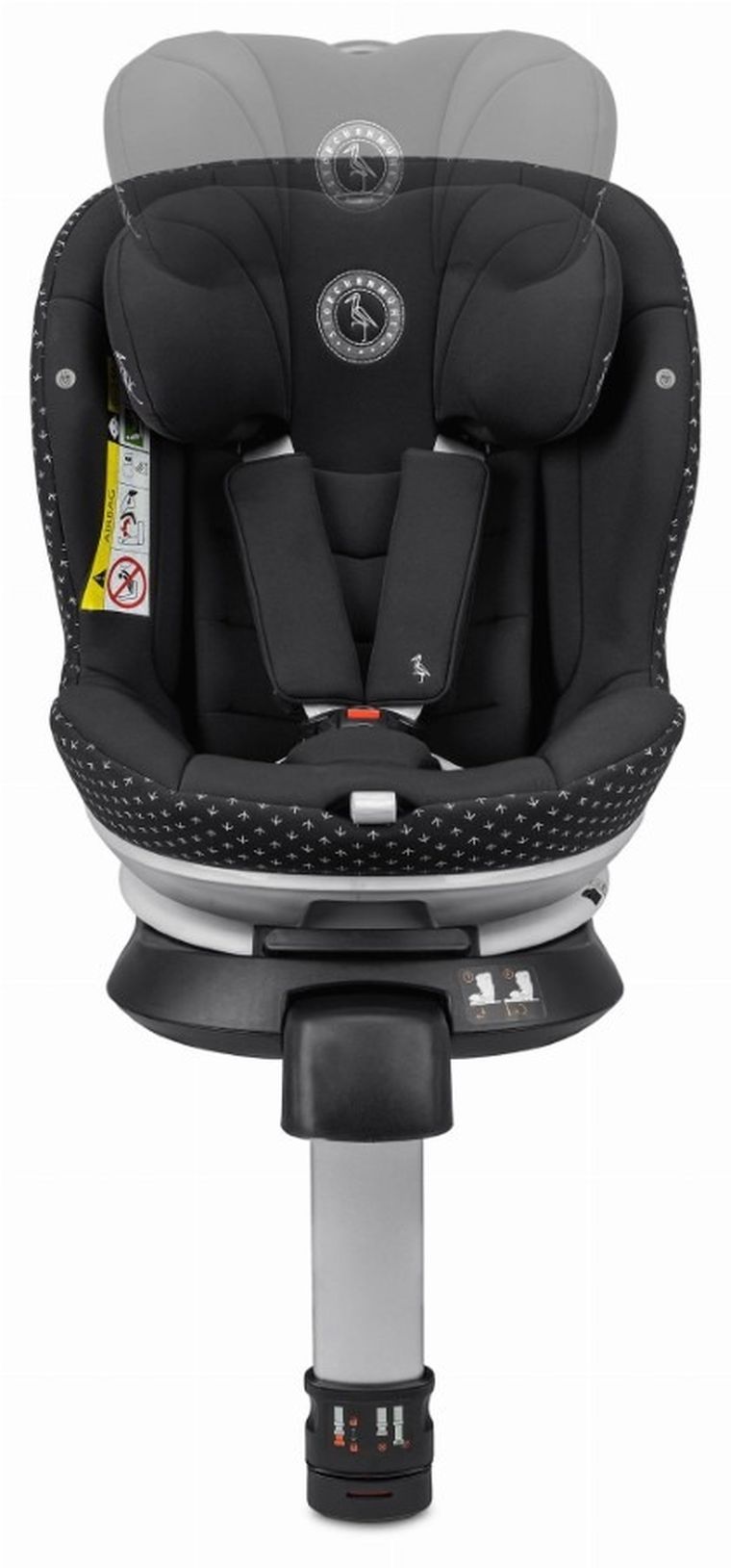 Storchenmühle, Niki Start M, fotelik samochodowy, Onyx, 61-105 cm