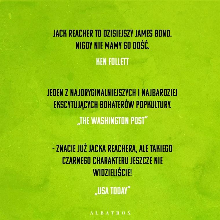 Strategia wyjścia. Jack Reacher. Tom 30