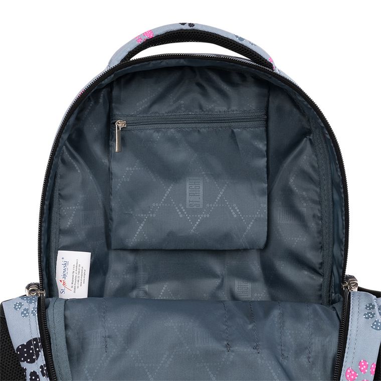 St.Right, plecak szkolny, 1-komorowy, Paws