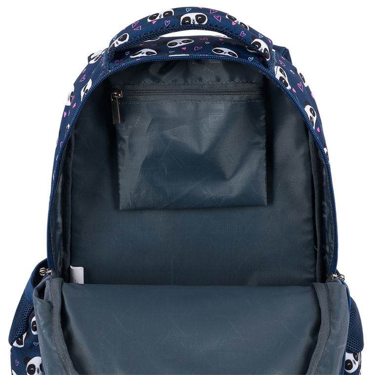 St.Right, plecak szkolny, 3-komorowy, Love Panda