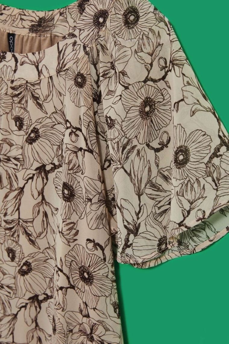 Sukienka damska, beżowa, Moodo