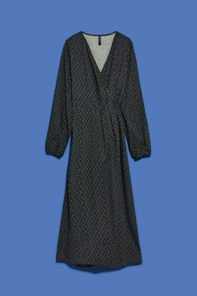 Sukienka damska, czarna, Moodo