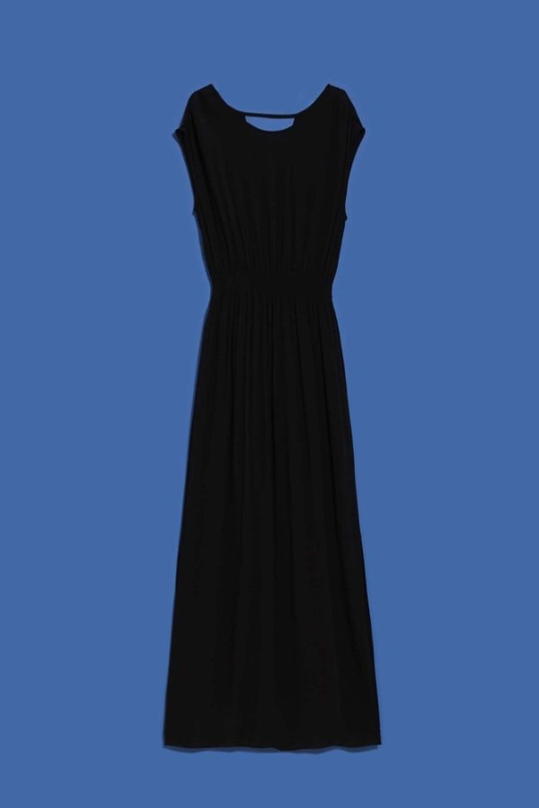 Sukienka damska, czarna, Moodo