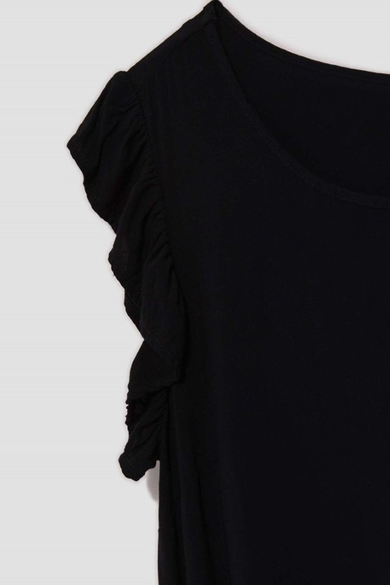 Sukienka damska, czarna, Moodo