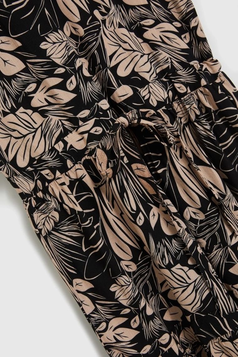 Sukienka damska, czarna, Moodo