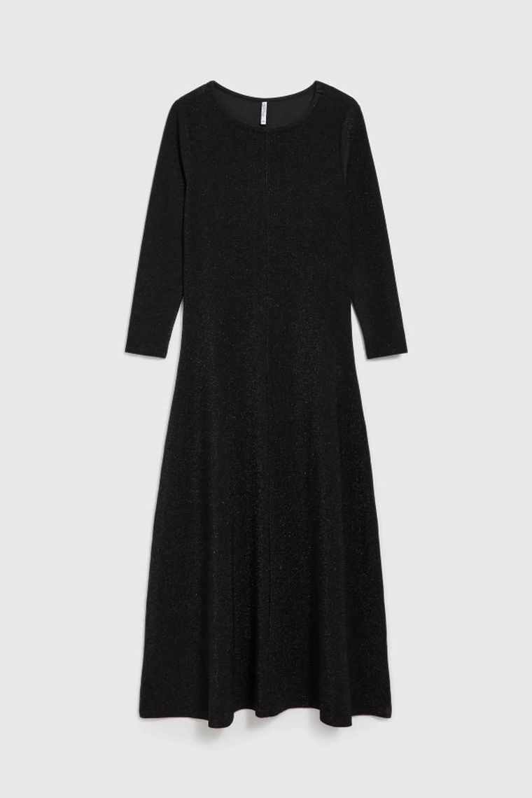 Sukienka damska, czarna, Moodo