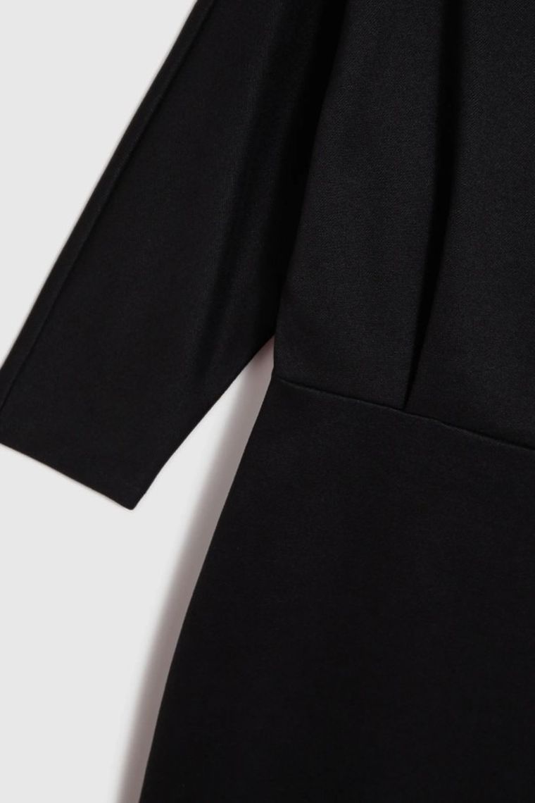 Sukienka damska, czarna, Moodo