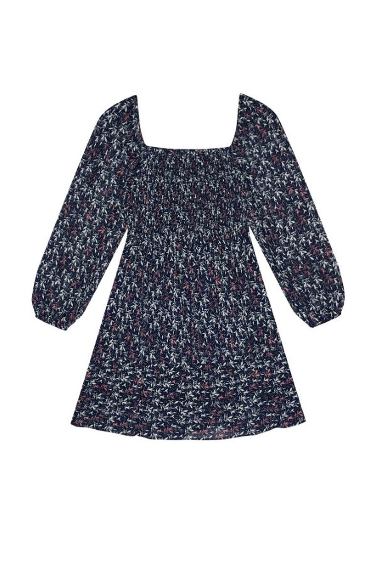Sukienka damska, granatowa, Moodo
