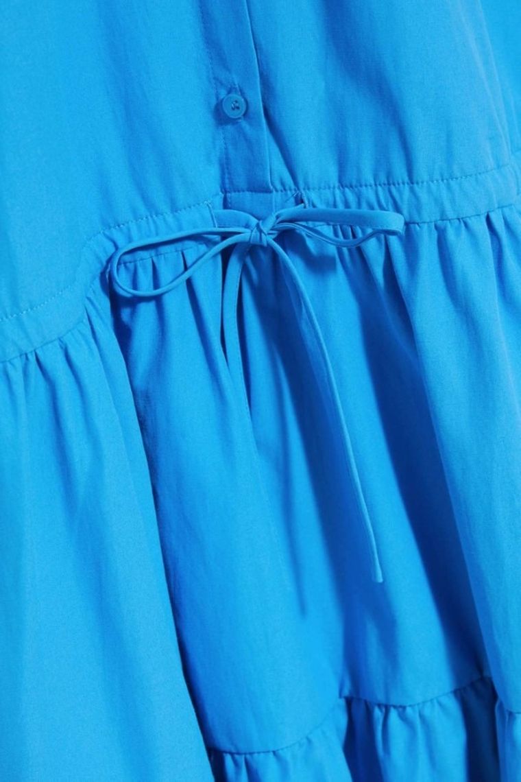 Sukienka damska, niebieska, Moodo