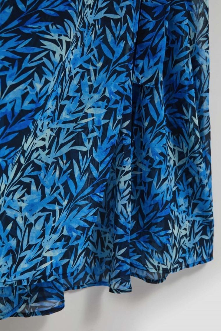 Sukienka damska, niebieska, Moodo