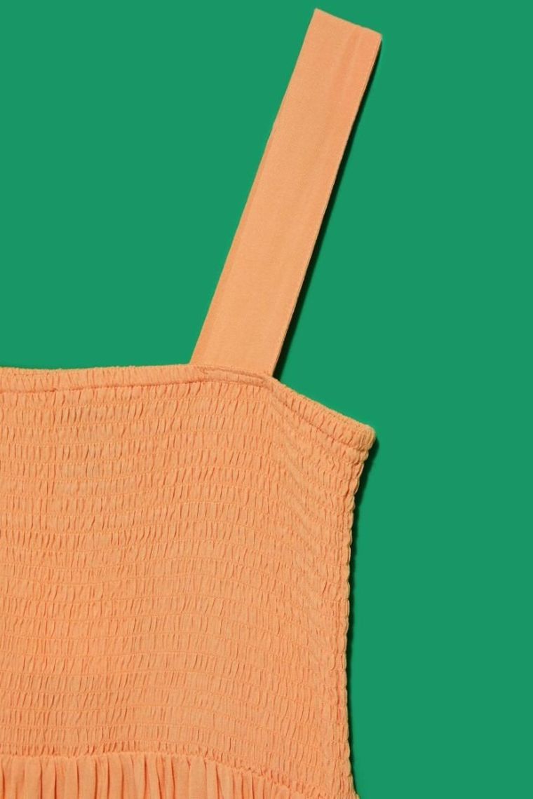 Sukienka damska, pomarańczowa, Moodo