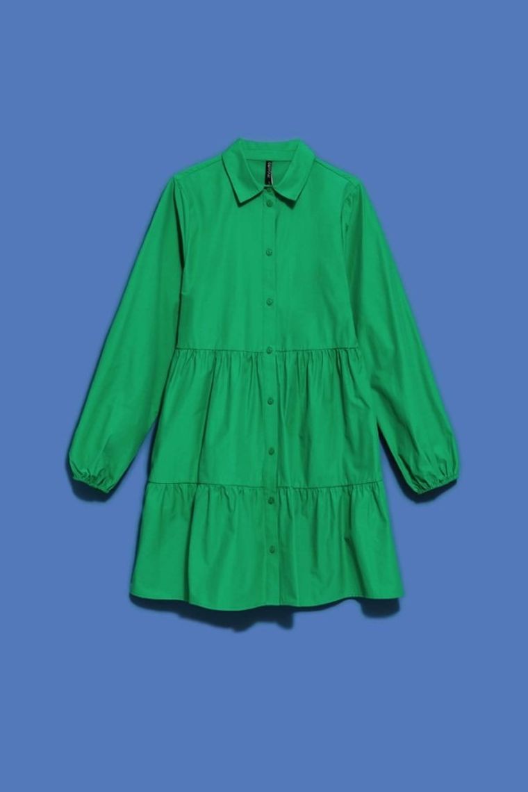 Sukienka damska, zielona, Moodo