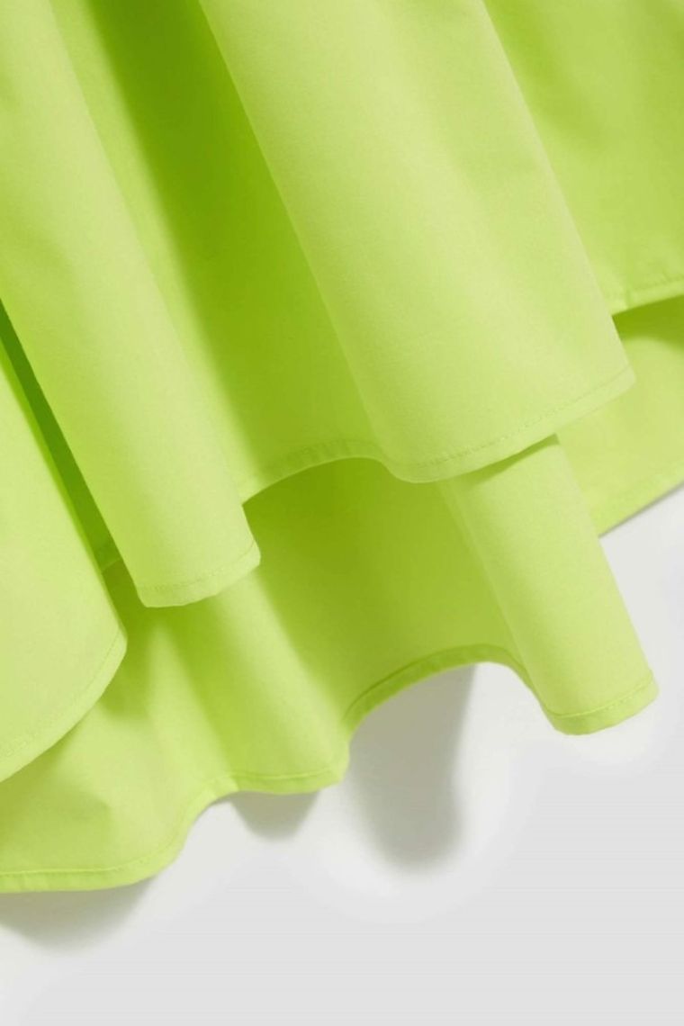 Sukienka damska, zielona, Moodo