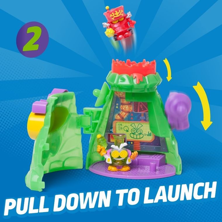 SuperThings, Hidden Base, Profesor K, sekretna baza z figurką