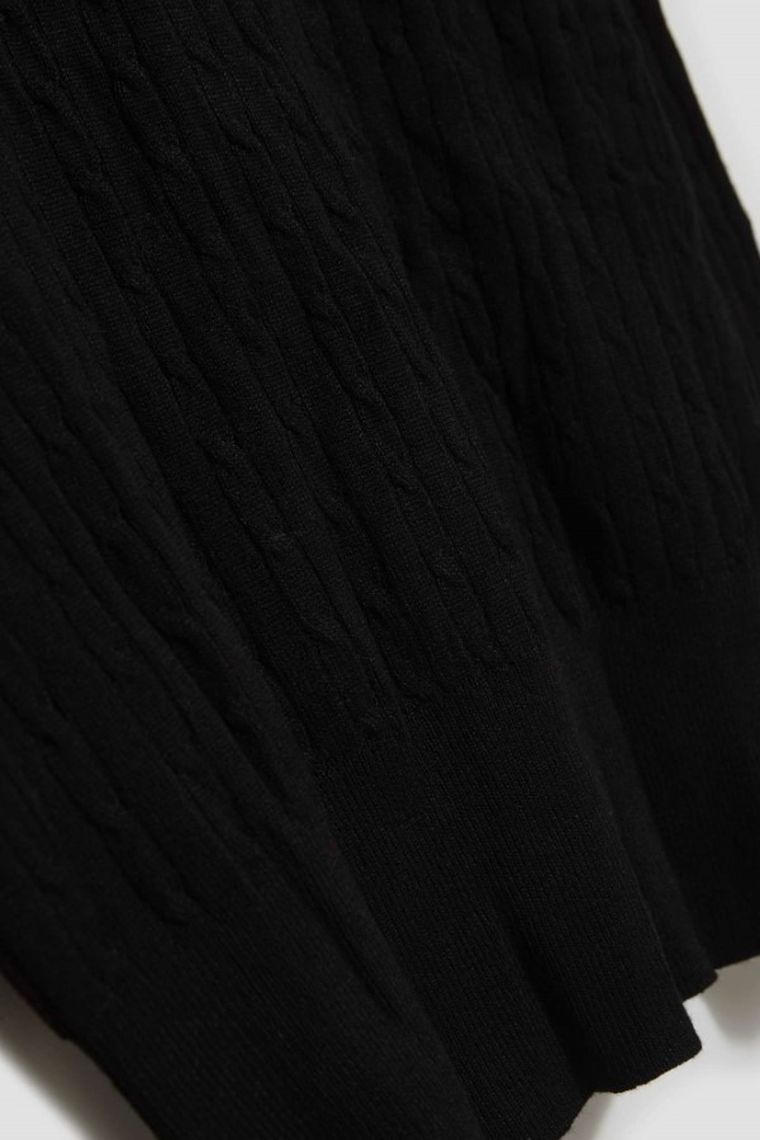 Sweter damski, czarny, Moodo