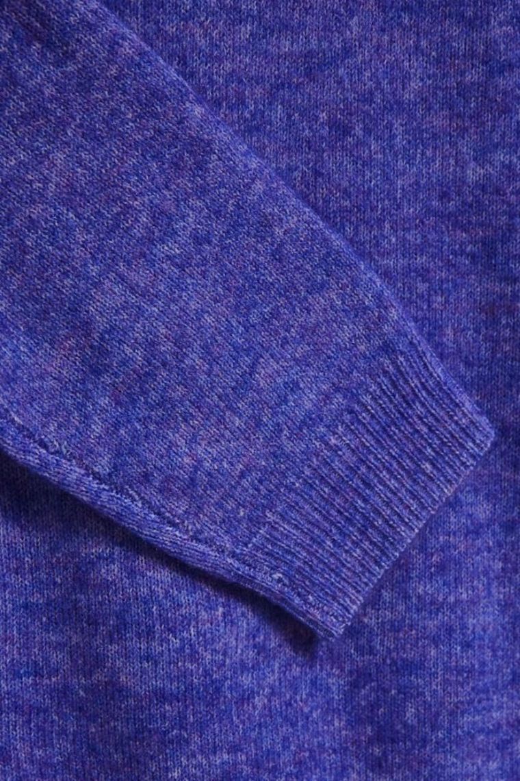 Sweter damski, fioletowy, Moodo