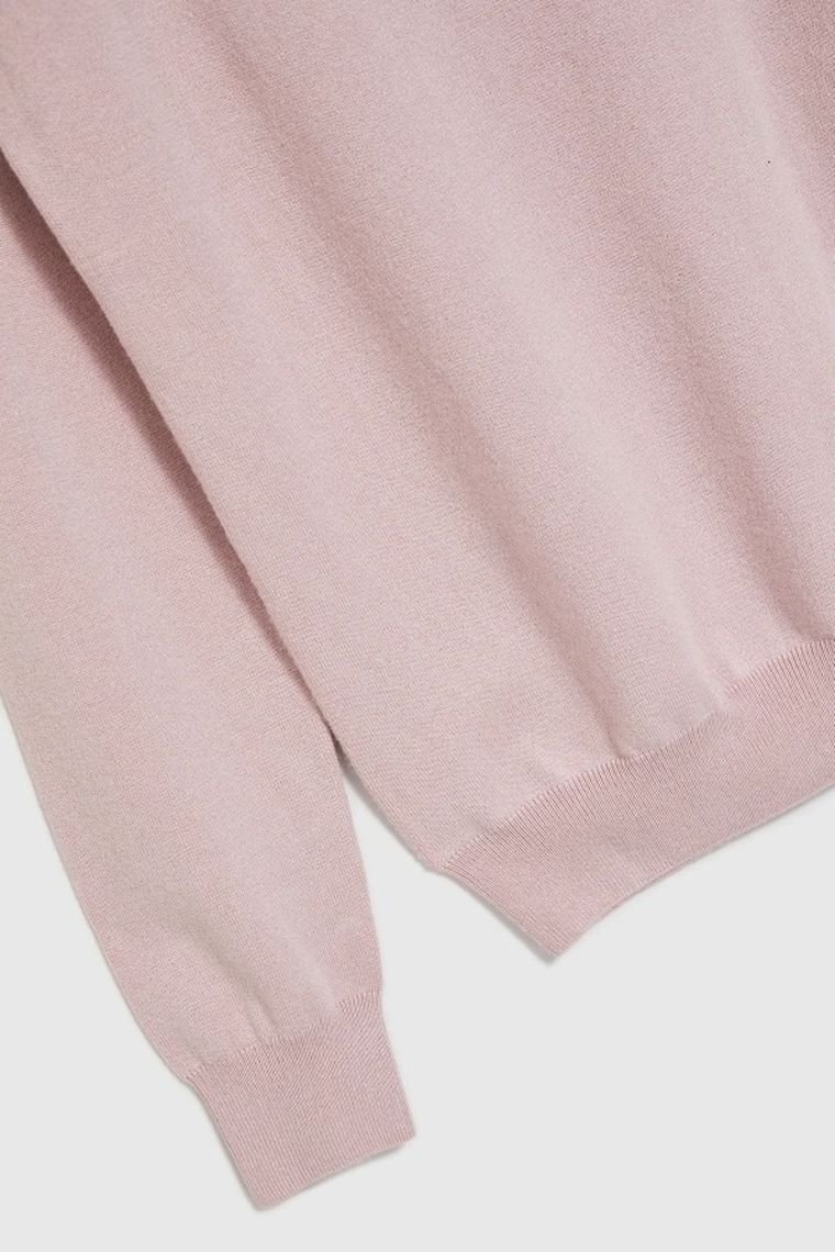 Sweter damski, różowy, Moodo