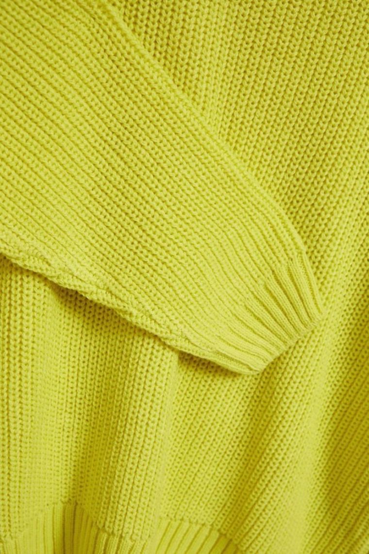 Sweter damski, zielony, Moodo