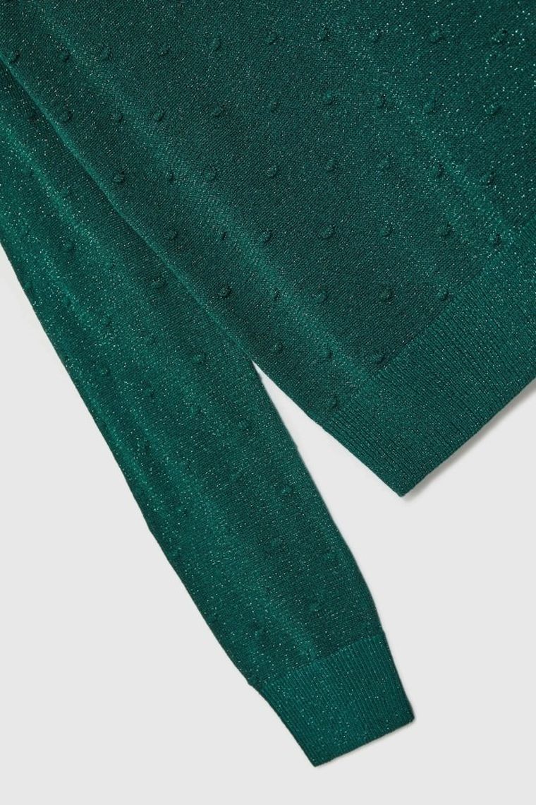 Sweter damski, zielony, Moodo