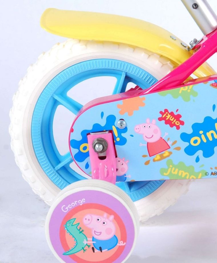 Świnka Peppa, rower dziecięcy 10"