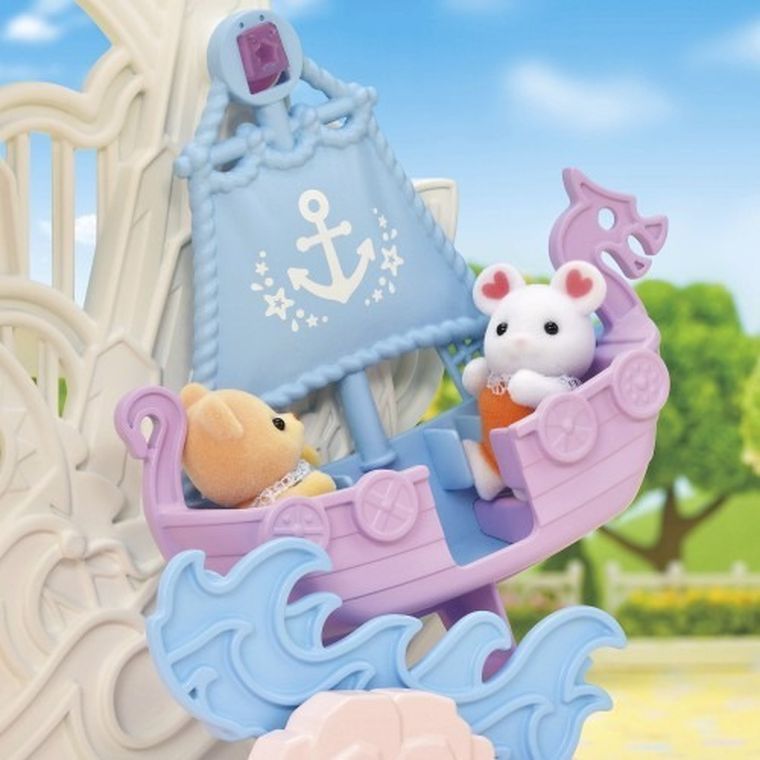 Sylvanian Families, Baby Amusement Park, Wesołe miasteczko, zestaw z figurkami, 5537