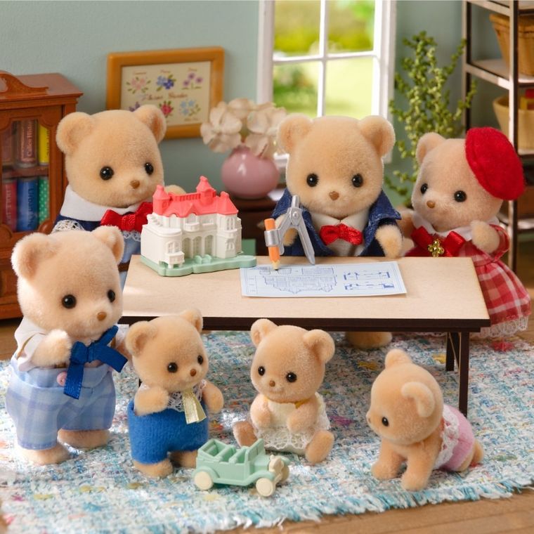 Sylvanian Families, Bliźniaki ciastecykowych misiów, zestaw figurek, 5853
