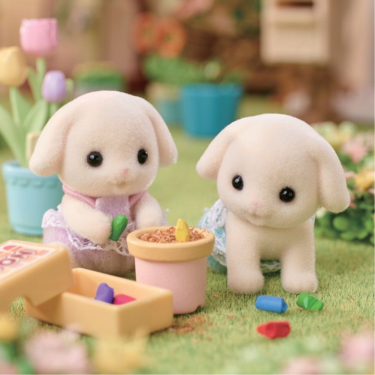 Sylvanian Families, Bliźniaki króliczków, zestaw figurek, 5737