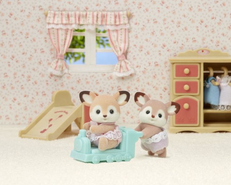 Sylvanian Families, Bliźniaki z rodziny Jelonków, zestaw figurek, 5800