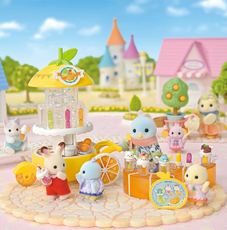 Sylvanian Families, Cytrynowy bar sokowy, zestaw z figurką, 5861