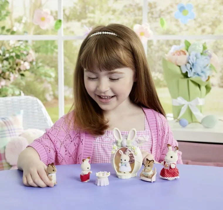 Sylvanian Families, Króliczek Wielkanocny, zestaw z figurką, 5802