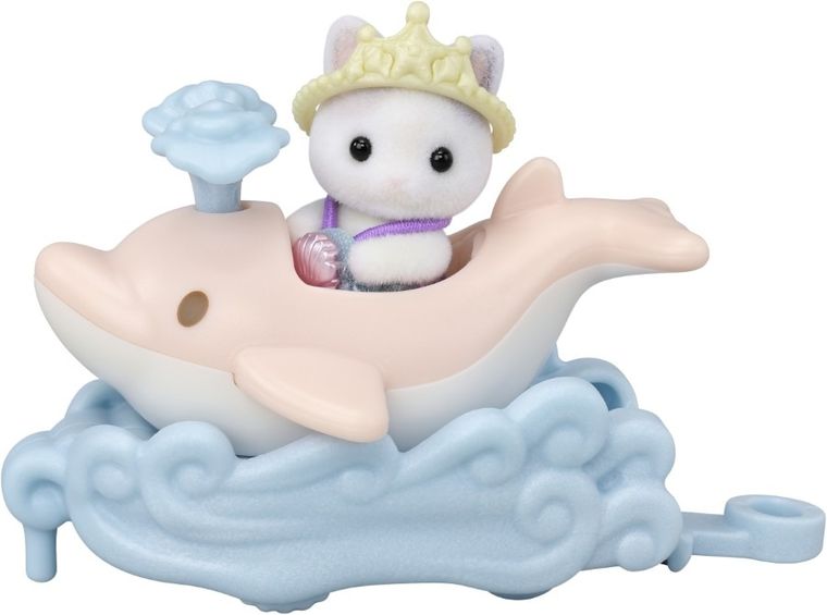 Sylvanian Families, Morskie pojazdy w parku rozrywki, zestaw z figurkami, 5820