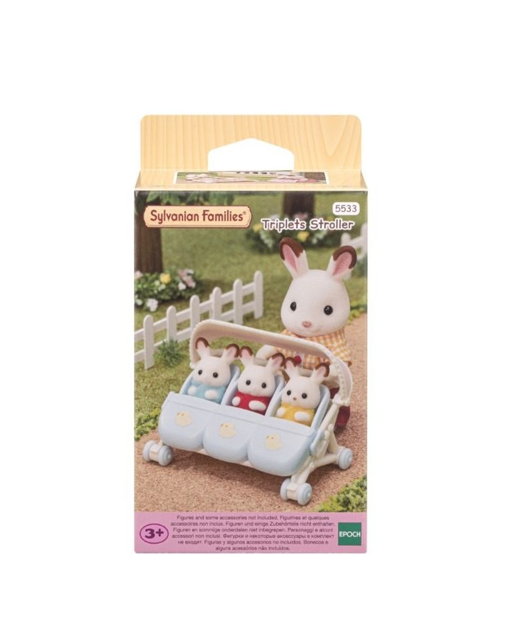 Sylvanian Families, Spacerówka dla trojaczków, 5533