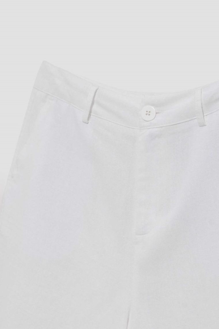 Szorty damskie, białe, Moodo