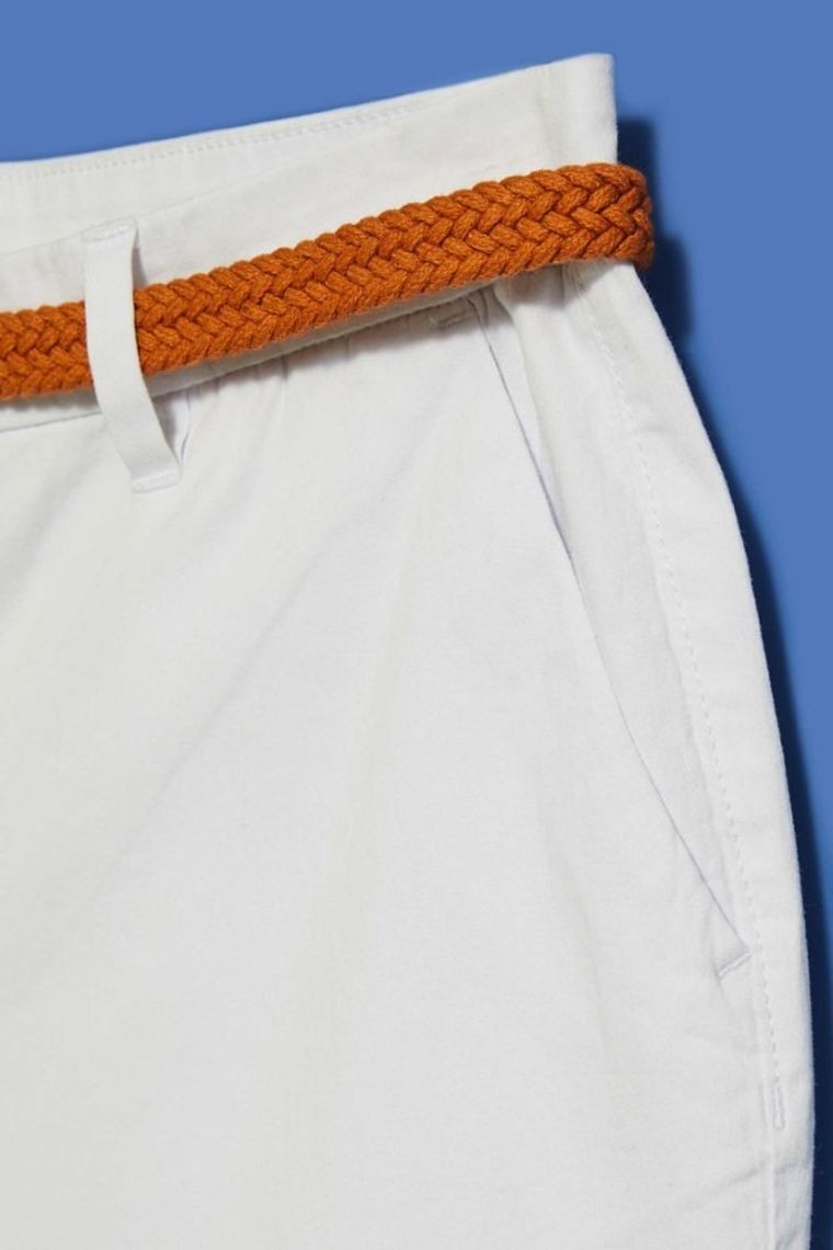 Szorty damskie, białe, Moodo