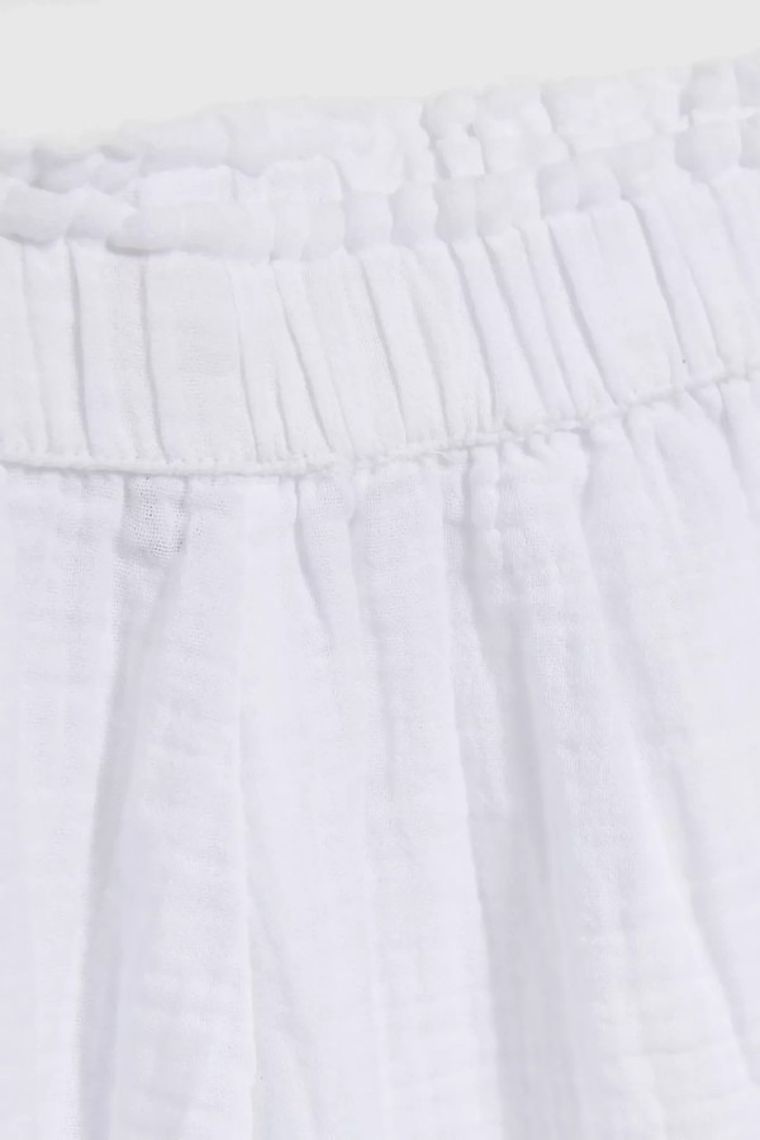 Szorty damskie, białe, Moodo