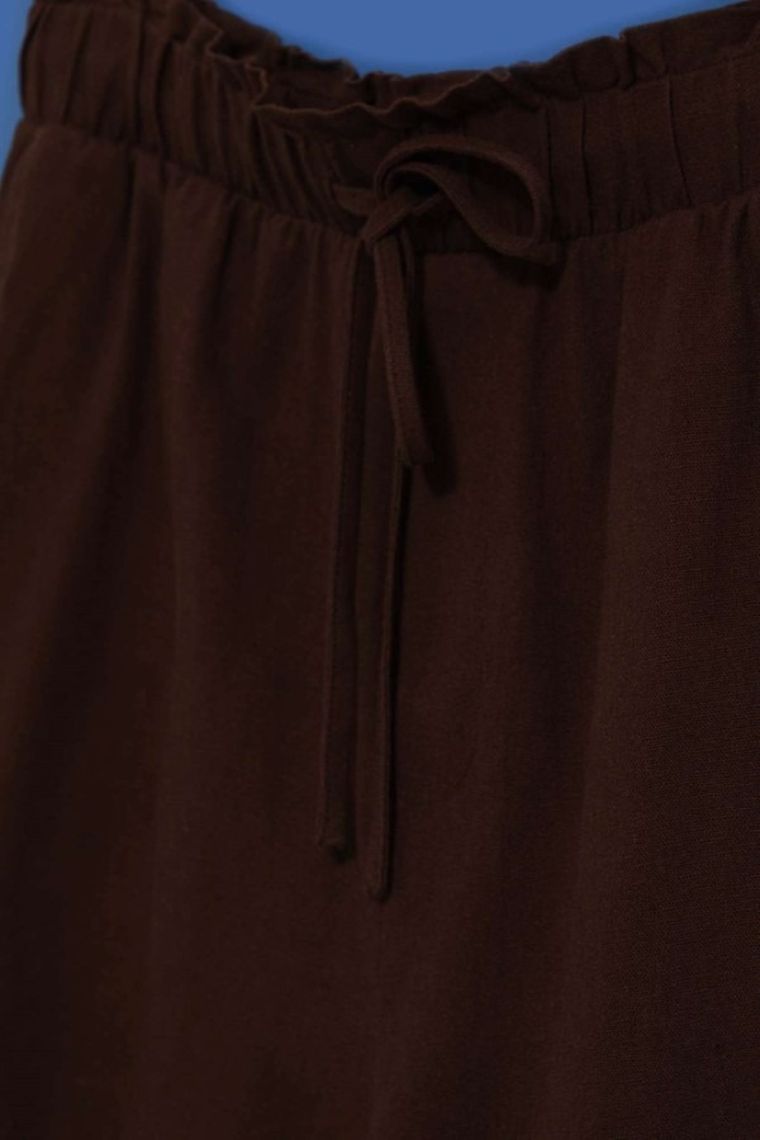 Szorty damskie, brązowe, Moodo