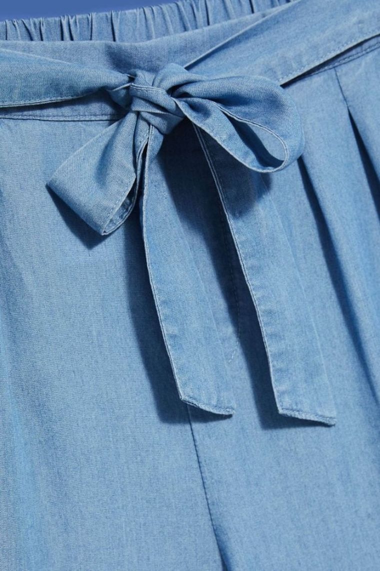 Szorty damskie, niebieskie, Moodo