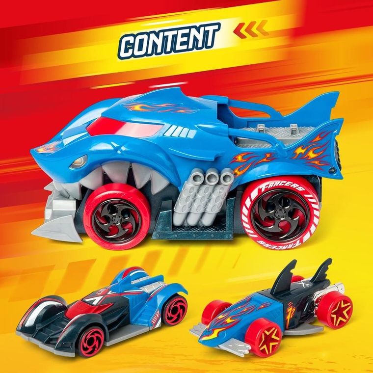 T-Racers, Shark Squad Launcher, zestaw pojazdów