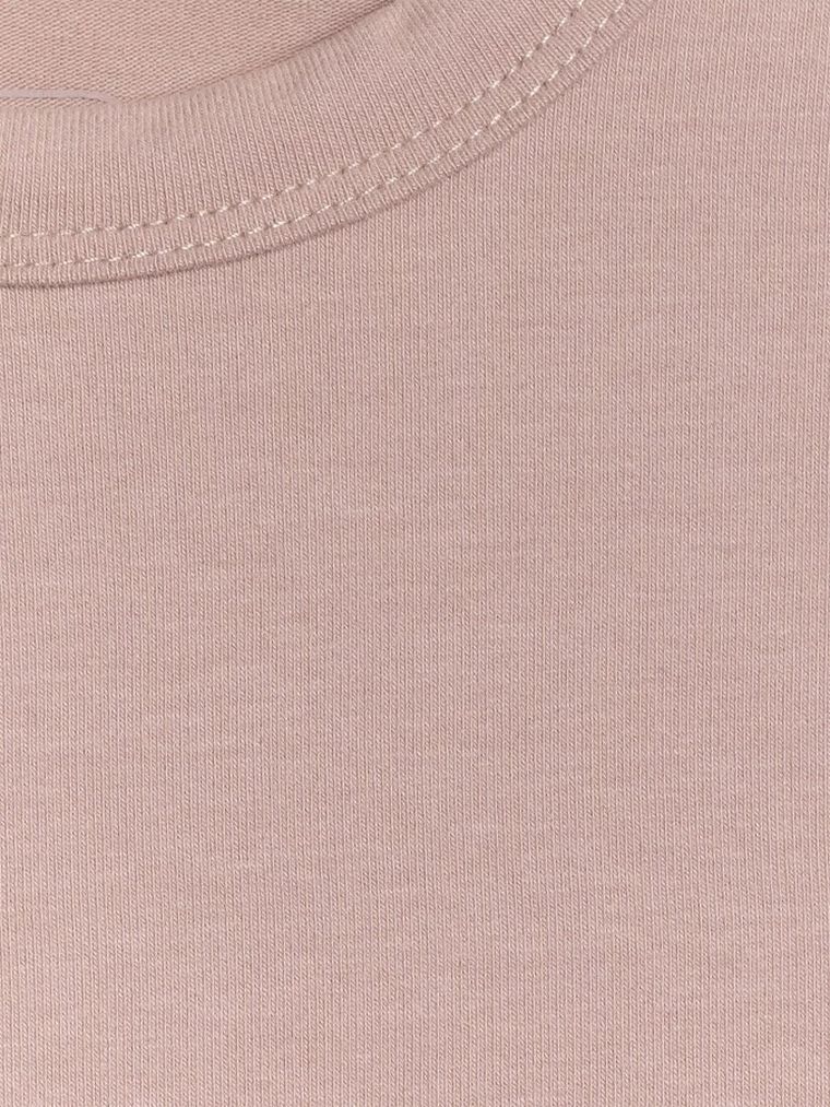 T-shirt dziewczęcy, beżowy, 4F