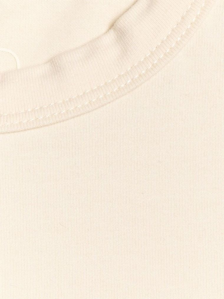 T-shirt dziewczęcy, ecru, 4F