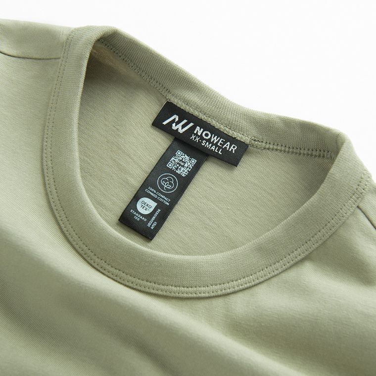 T-shirt regular z bawełny czesanej NOWEAR