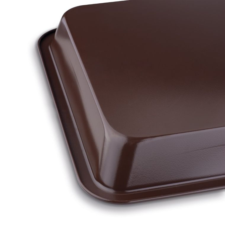 Tadar, forma z rantem z powłoką ceramiczną, 40-32-5 cm