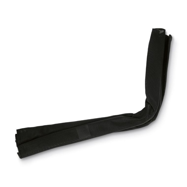 Tadar, krzesła ogrodowe, stalowe, czarne, 55-75-91 cm, 2 szt.