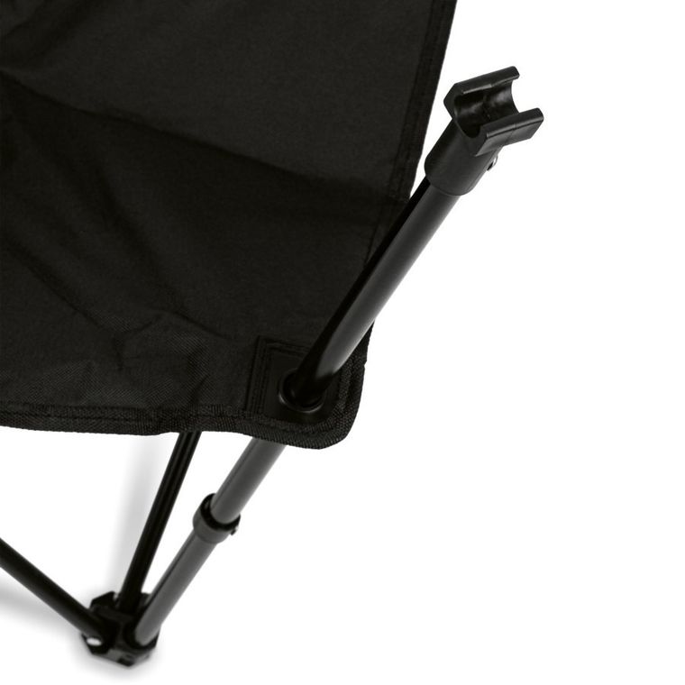 Tadar, stolik turystyczny, czarny, 72-60 cm