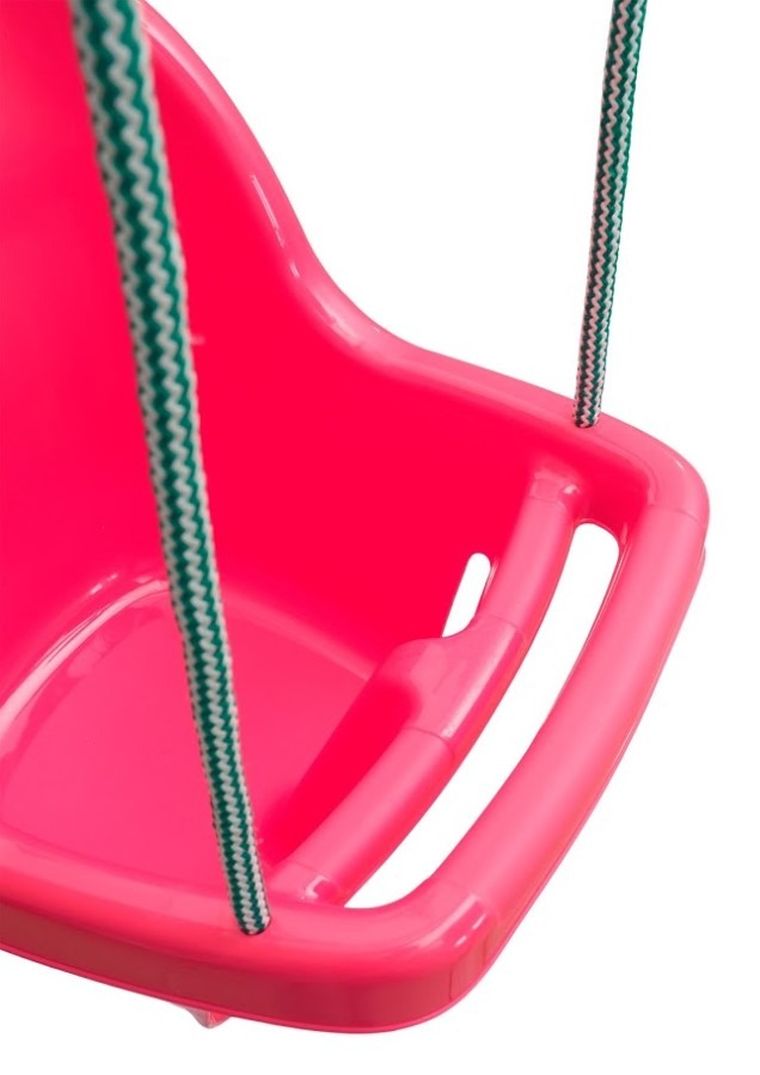 Tega, huśtawka kubełkowa, czerwona