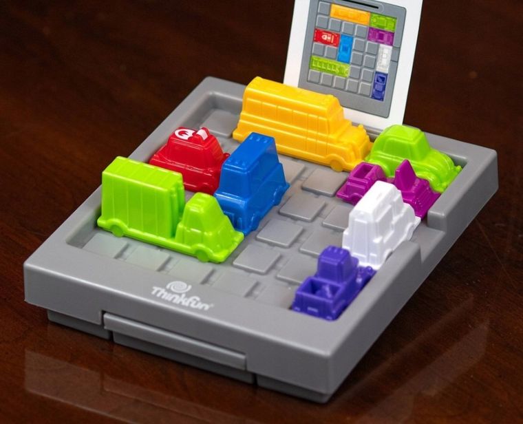 ThinkFun, Rush Hour Junior, Auta na parkingu, łamigłówka