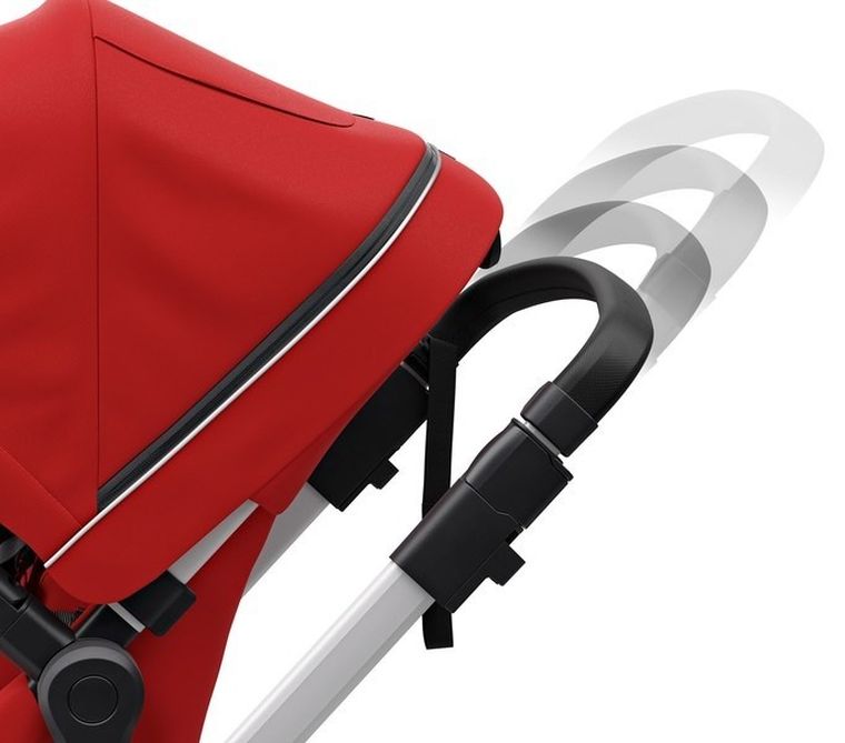 Thule, Sleek, wózek spacerowy, Energy Red