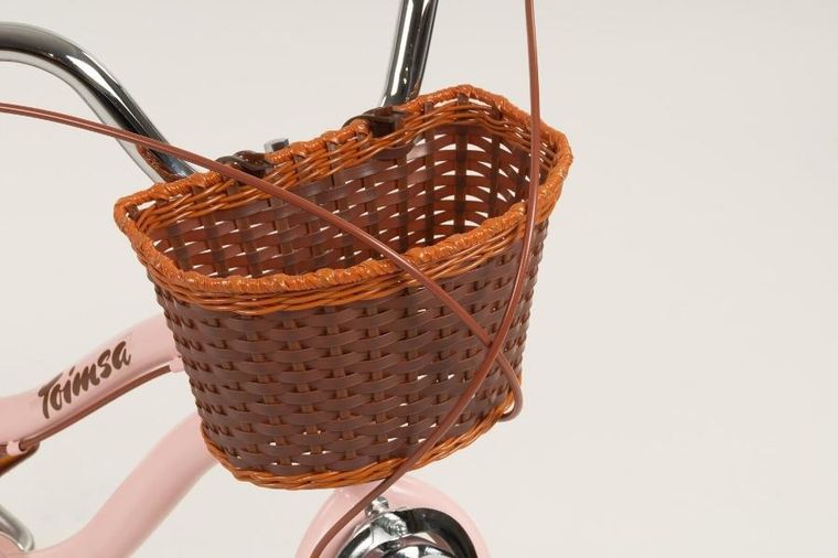 Toimsa, rower dziecięcy, 16", vintage róż