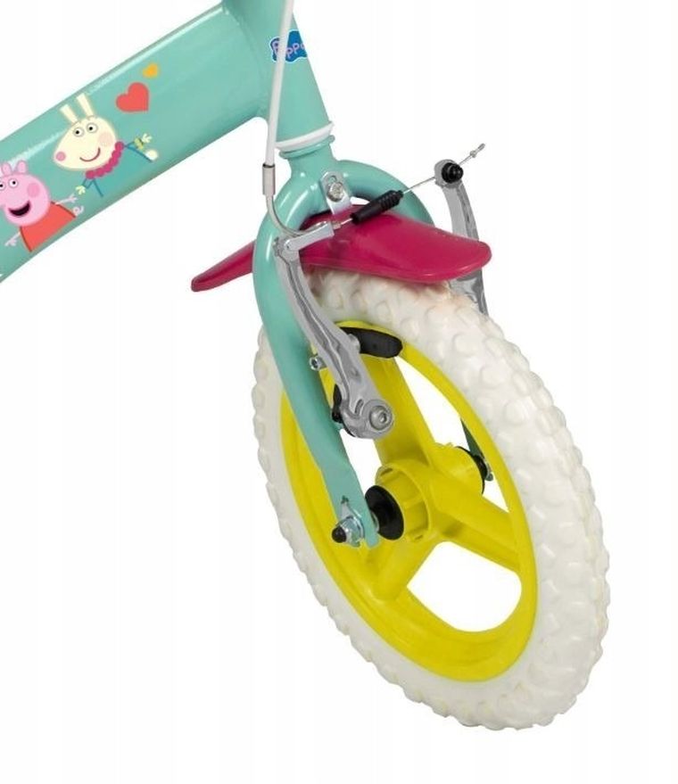 Toimsa, Świnka Peppa, rower, zielony, 12"